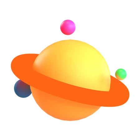 Planet  3D Icon