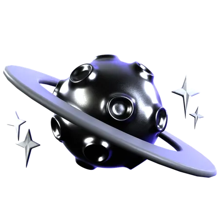 Planet  3D Icon