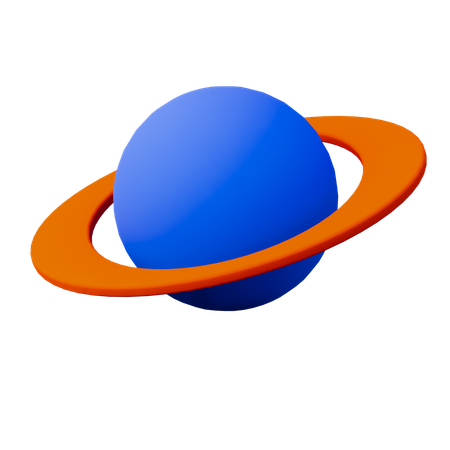 Planet  3D Icon