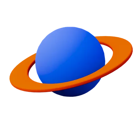 Planet  3D Icon