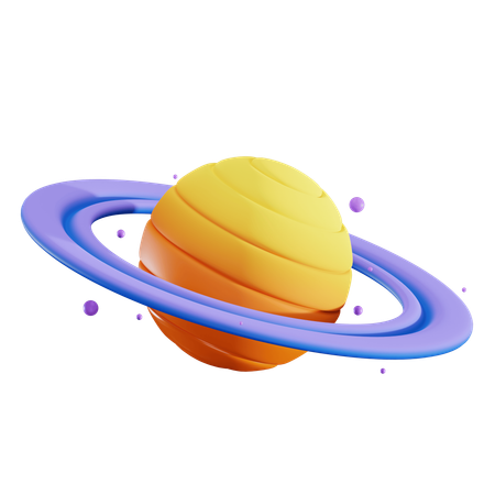 Planet  3D Icon