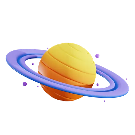 Planet  3D Icon