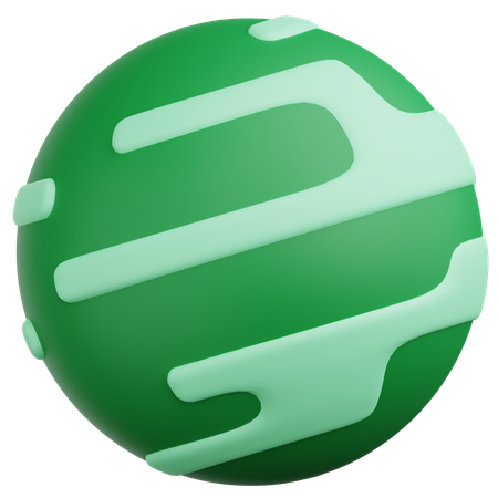 Planet  3D Icon