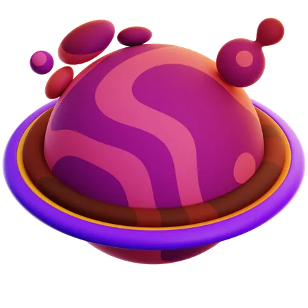 PLANET  3D Icon