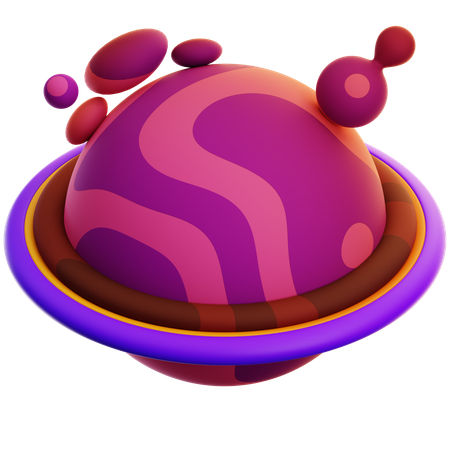 PLANET  3D Icon