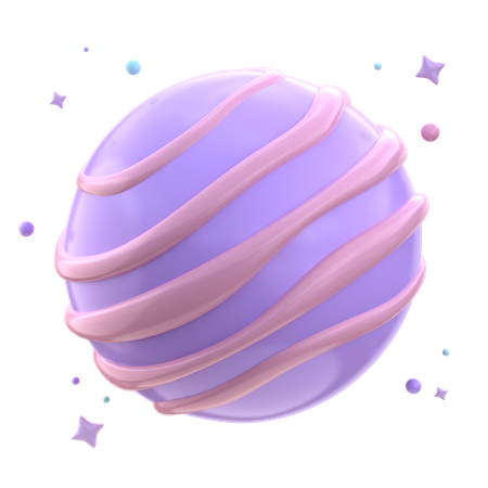 Planet  3D Icon