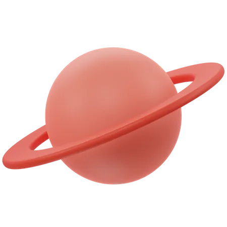 Planet  3D Icon