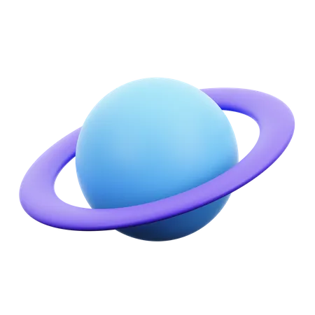 Planet  3D Icon