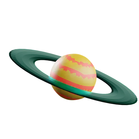 Planet  3D Icon