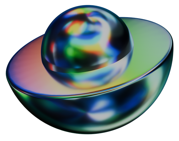 Planet  3D Icon