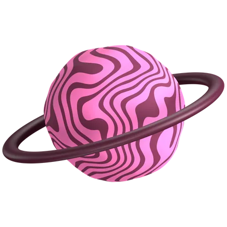 Planet  3D Illustration