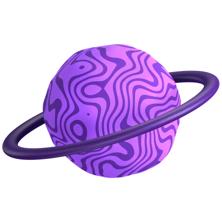 Planet  3D Illustration