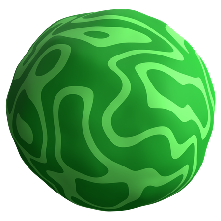 Planet  3D Illustration