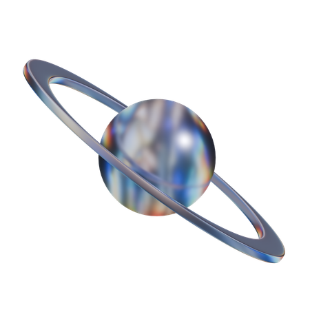 Planet Abstract Shape Icon 3 D  3D Icon