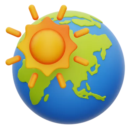 Planet Earth  3D Icon