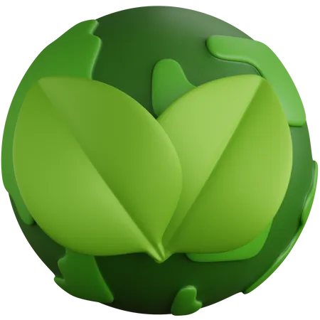 Planet Earth  3D Icon