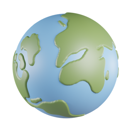 Planet Earth  3D Icon