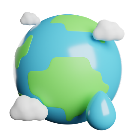 Planet Earth  3D Icon