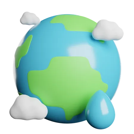 Planet Earth  3D Icon