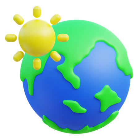 Planet Earth  3D Icon