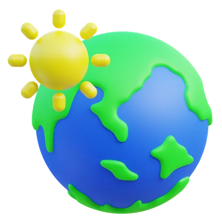 Planet Earth  3D Icon