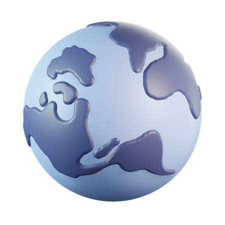 Planet Earth  3D Icon