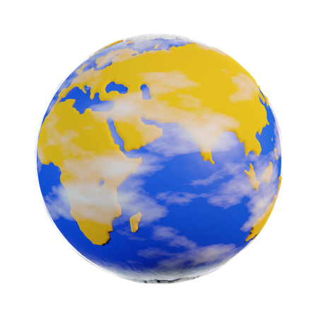Planet Earth 3D Illustration