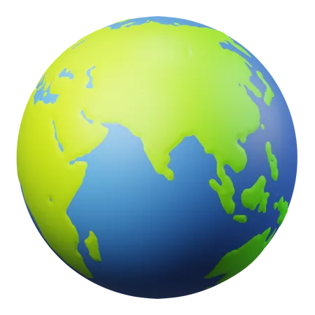 Planet Erde  3D Illustration