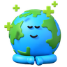 earth expression emoji 3d