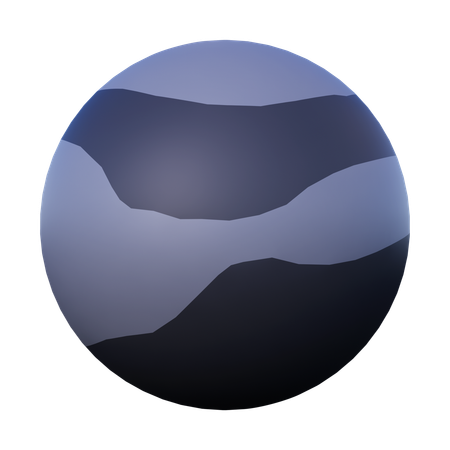 Planet Mercury  3D Icon