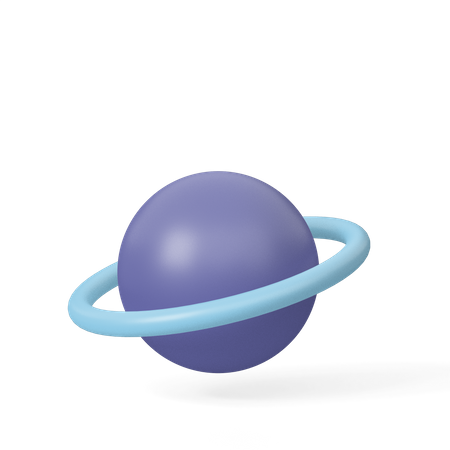 Planet Orbit  3D Icon