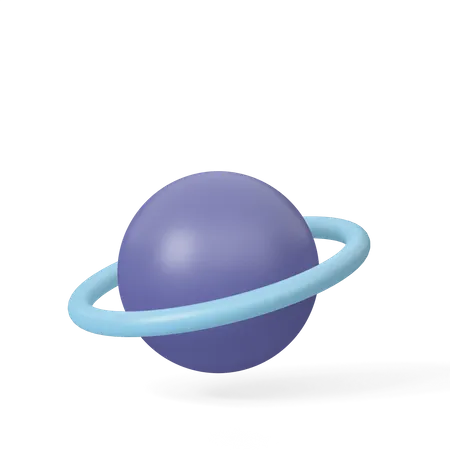 Planet Orbit  3D Icon