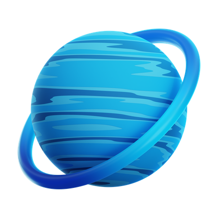 PLANET URANUS  3D Icon