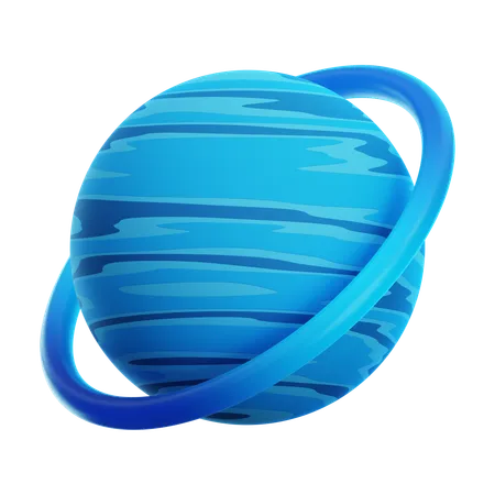 PLANET URANUS  3D Icon