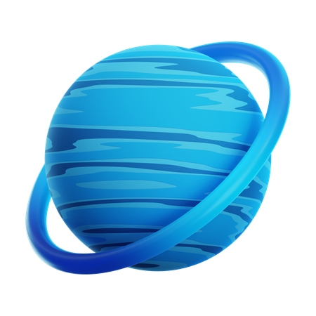 PLANET URANUS  3D Icon