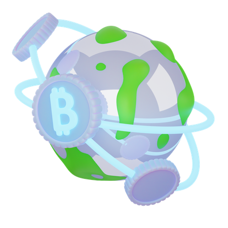 Planeta  3D Icon