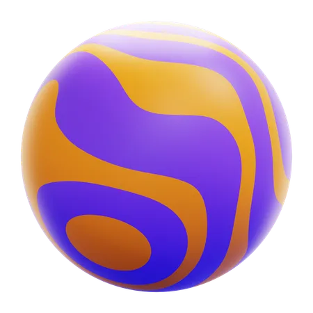 Planeta  3D Icon