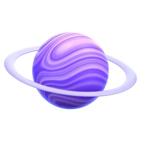 Planeta  3D Icon