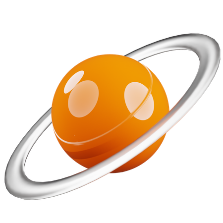 Planeta  3D Icon