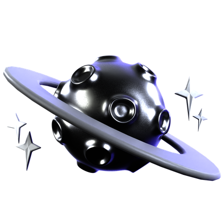 Planeta  3D Icon