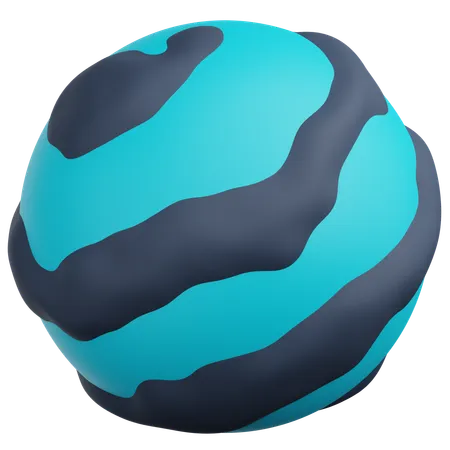 Planeta  3D Icon