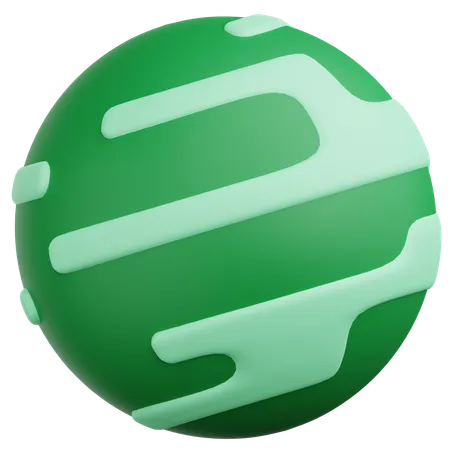 Planeta  3D Icon