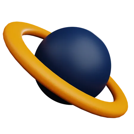 Planeta  3D Icon