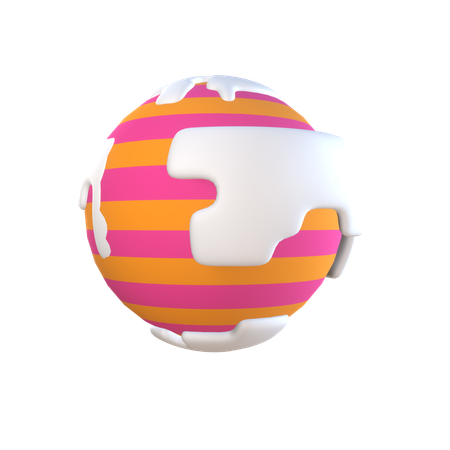 Leche del planeta  3D Icon