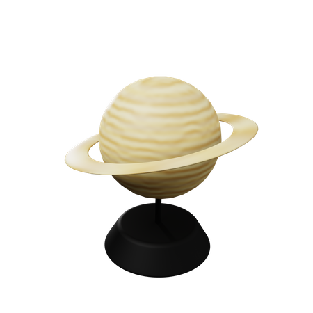 Planeta saturno  3D Illustration