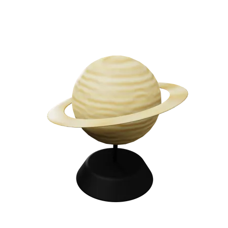 Planeta saturno  3D Illustration