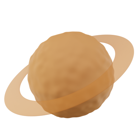 Planeta saturno  3D Icon