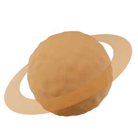 Planeta saturno  3D Icon