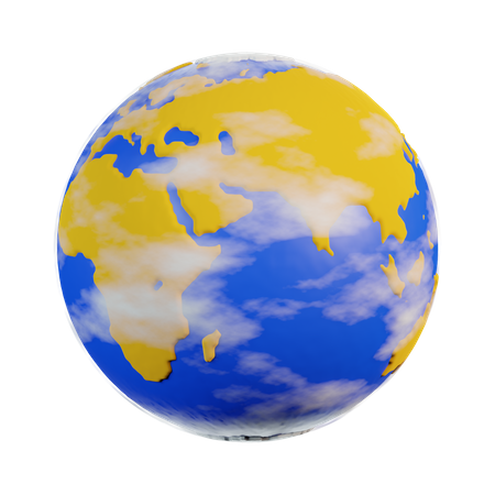 Planeta Terra  3D Illustration
