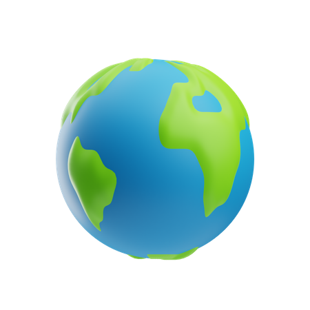 Planeta Terra  3D Icon